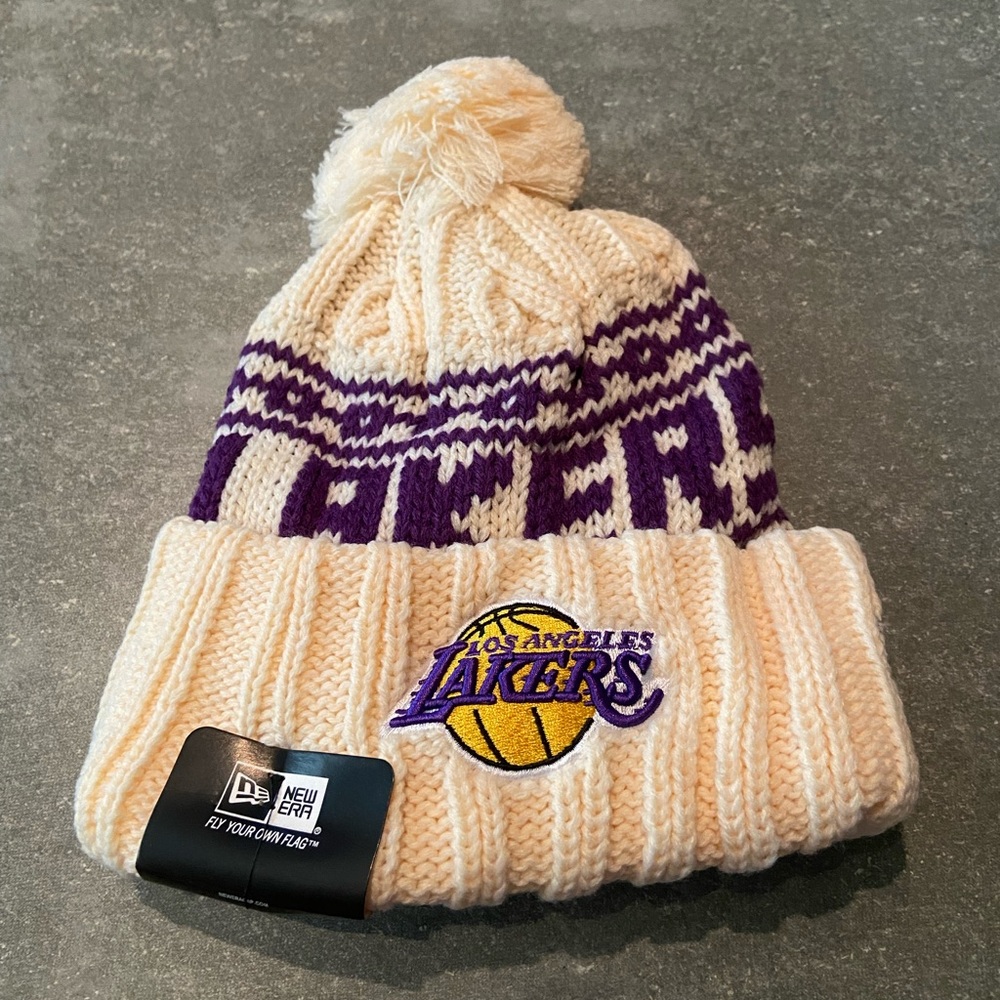 PRICE IS FIRM Brand new Los Angeles Lakers beanie